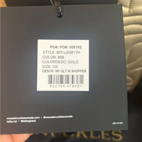 Moose Knuckles X Telfar Medium Shopper - Picture 5 of 6